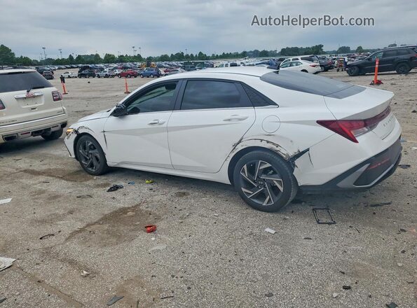 KMHLS4DG2SU927241 2025 HYUNDAI ELANTRA Black Հետևի ձախ