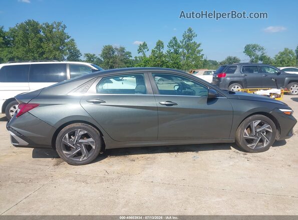 KMHLS4DG2SU961891 2025 HYUNDAI ELANTRA Gray Rear interior view