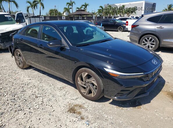KMHLS4DG3RU752976 2024 HYUNDAI ELANTRA Black Delantero derecho