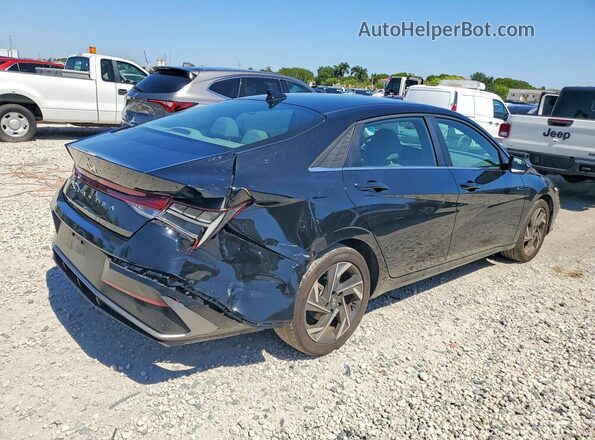 KMHLS4DG3RU752976 2024 HYUNDAI ELANTRA Black Trasero derecho
