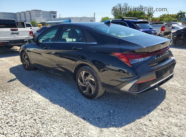 KMHLS4DG3RU752976 2024 HYUNDAI ELANTRA Black Trasero izquierdo