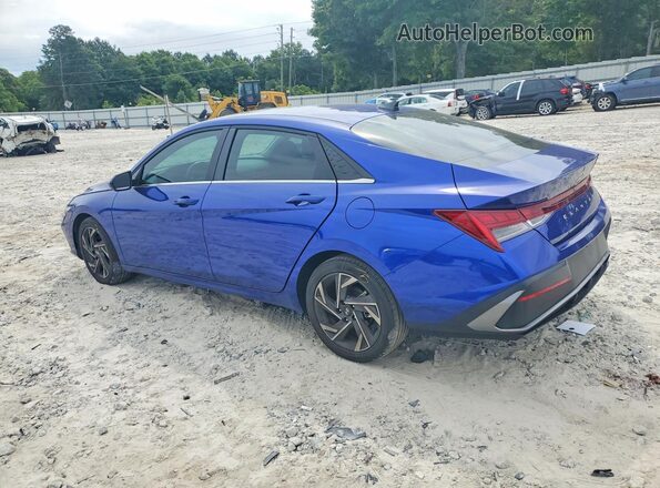 KMHLS4DG3SU852761 2025 HYUNDAI ELANTRA Blue Tył lewy