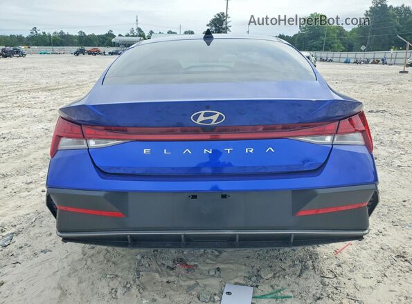 KMHLS4DG3SU852761 2025 HYUNDAI ELANTRA Blue Widok z tyłu