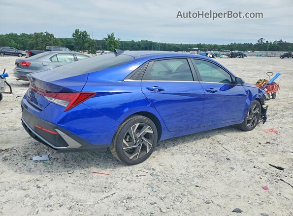KMHLS4DG3SU852761 2025 HYUNDAI ELANTRA Blue Tył prawy