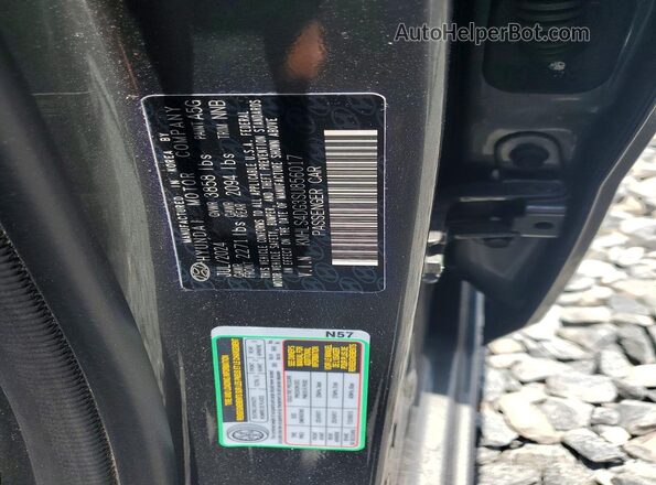 KMHLS4DG3SU856017 2025 HYUNDAI ELANTRA Charcoal Widok naklejki z numerem VIN