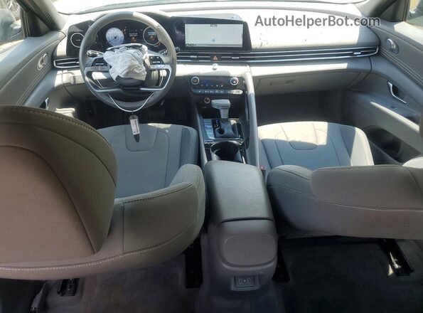 KMHLS4DG3SU965674 2025 HYUNDAI ELANTRA Gray Dashboard view