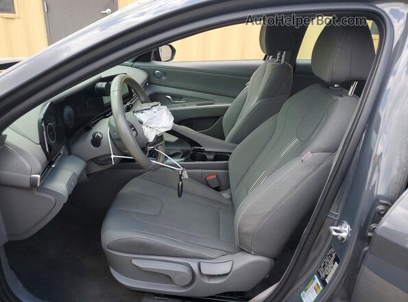 KMHLS4DG3SU965674 2025 HYUNDAI ELANTRA Gray Front interior view