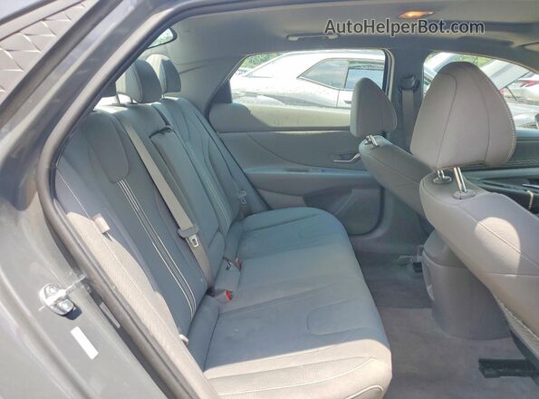 KMHLS4DG3SU965674 2025 HYUNDAI ELANTRA Gray Rear seats view