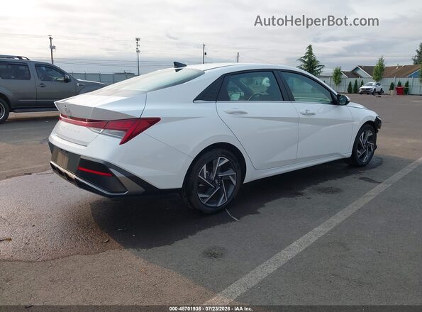 KMHLS4DG3SU998934 2025 HYUNDAI ELANTRA White Tył prawy