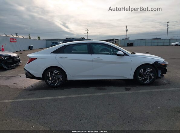 KMHLS4DG3SU998934 2025 HYUNDAI ELANTRA White Widok wnętrza 360 stopni