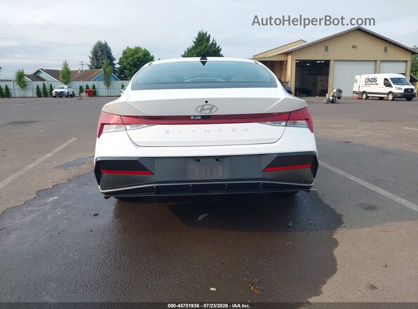 KMHLS4DG3SU998934 2025 HYUNDAI ELANTRA White 