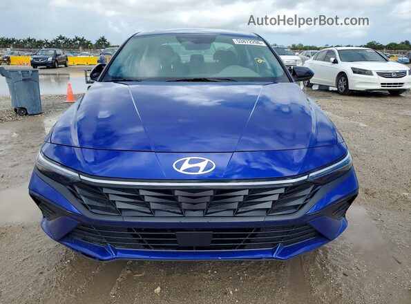 KMHLS4DG3TU114668 2026 HYUNDAI ELANTRA Синий Вид спереди