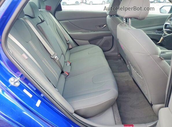 KMHLS4DG3TU114668 2026 HYUNDAI ELANTRA Синий Вид задних сидений