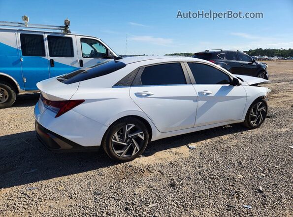 KMHLS4DG4RU819438 2024 HYUNDAI ELANTRA White Հետևի աջ