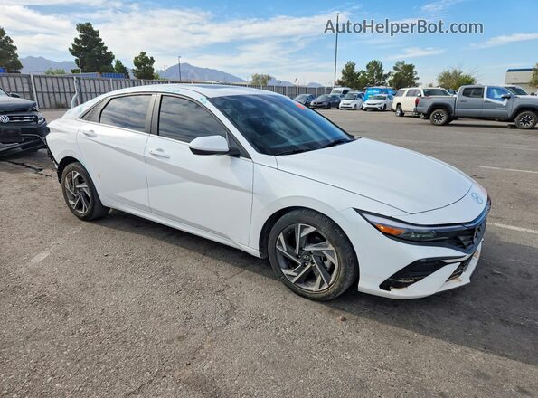 KMHLS4DG4RU851905 2024 HYUNDAI ELANTRA White Przód prawy
