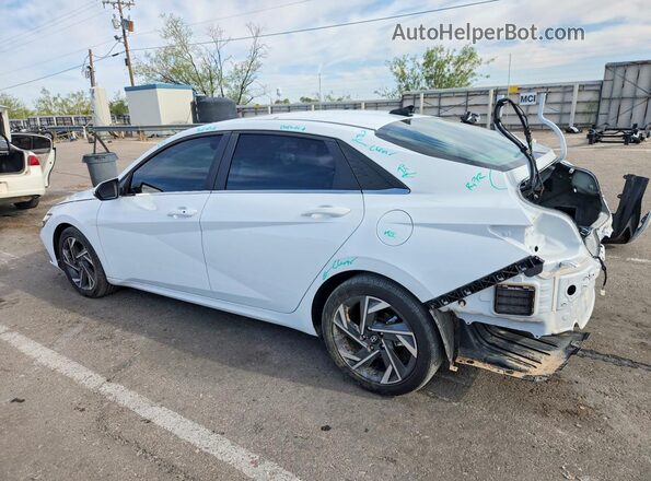 KMHLS4DG4RU851905 2024 HYUNDAI ELANTRA White Tył lewy