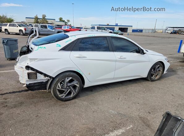 KMHLS4DG4RU851905 2024 HYUNDAI ELANTRA White Tył prawy