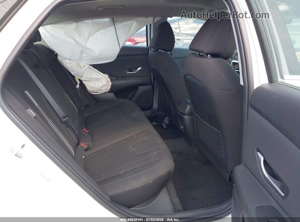 KMHLS4DG4SU860884 2025 HYUNDAI ELANTRA White Vista de la etiqueta del VIN