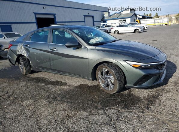 KMHLS4DG4SU889074 2025 HYUNDAI ELANTRA Gray Delantero derecho