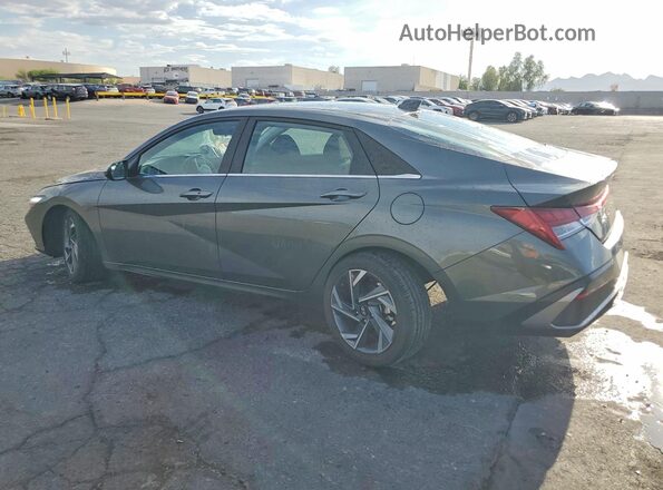 KMHLS4DG4SU889074 2025 HYUNDAI ELANTRA Gray Trasero izquierdo
