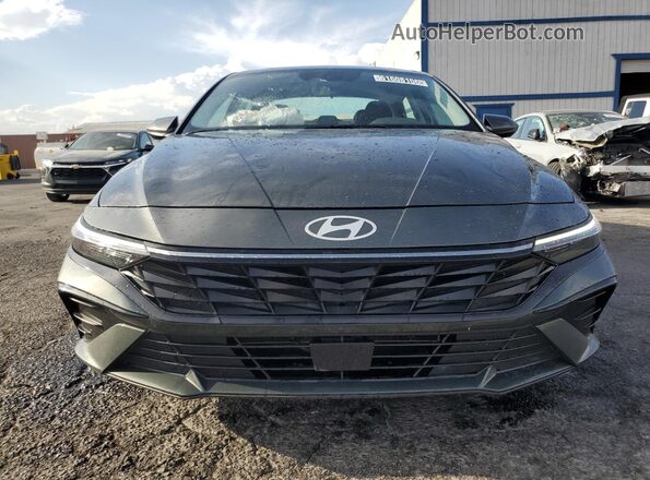 KMHLS4DG4SU889074 2025 HYUNDAI ELANTRA Gray Vista de la etiqueta del VIN