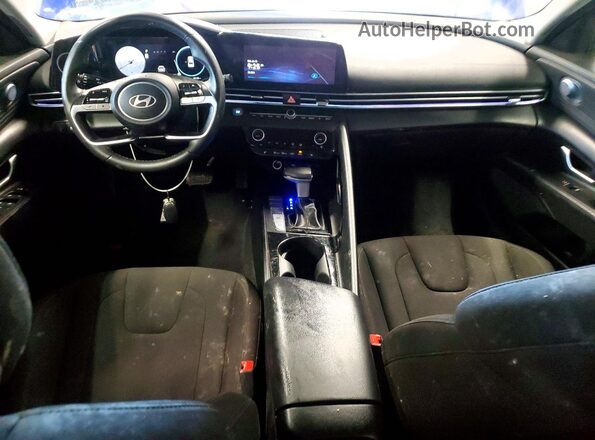 KMHLS4DG4SU897353 2025 HYUNDAI ELANTRA Blue Dashboard view
