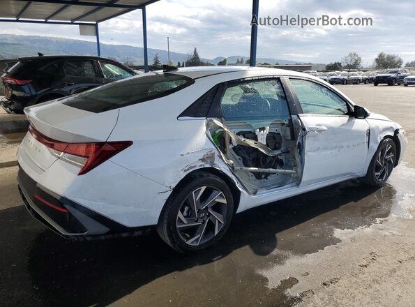KMHLS4DG4SU946843 2025 HYUNDAI ELANTRA White 