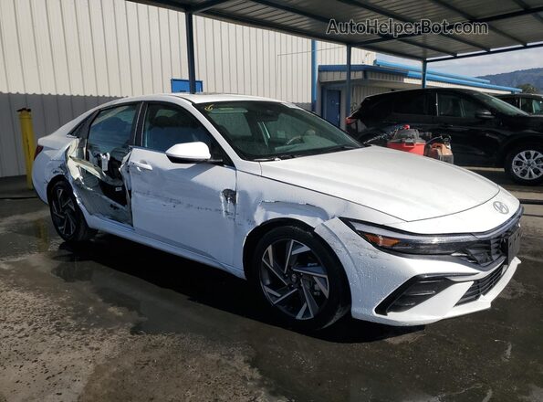 KMHLS4DG4SU946843 2025 HYUNDAI ELANTRA White 360 interior view