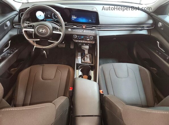 KMHLS4DG4SU961441 2025 HYUNDAI ELANTRA Gray Dashboard view