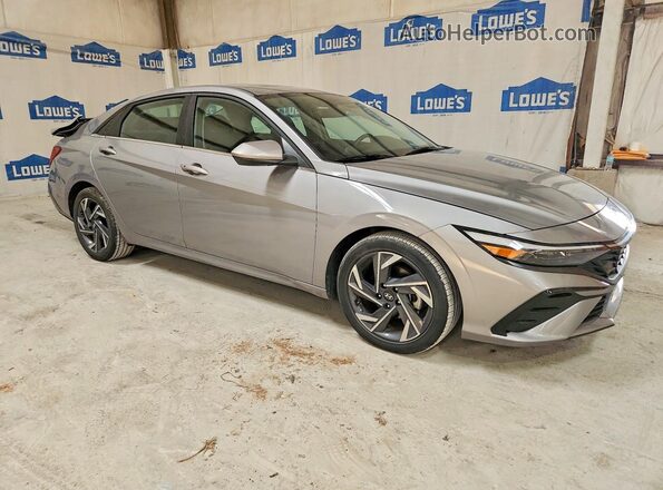 KMHLS4DG4SU961441 2025 HYUNDAI ELANTRA Gray Front right
