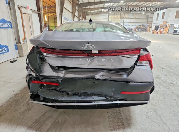 KMHLS4DG4SU961441 2025 HYUNDAI ELANTRA Gray Rear view
