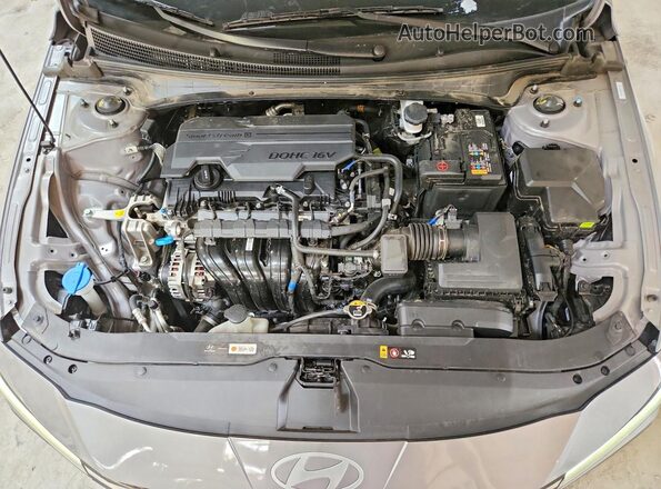 KMHLS4DG4SU961441 2025 HYUNDAI ELANTRA Gray Rear interior view