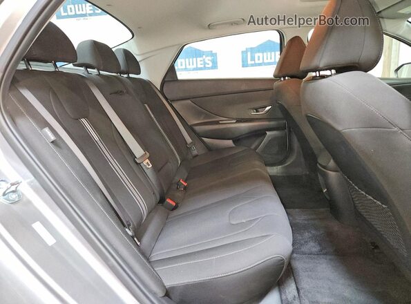 KMHLS4DG4SU961441 2025 HYUNDAI ELANTRA Gray Rear seats view