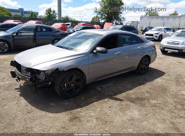 KMHLS4DG4TU119717 2026 HYUNDAI ELANTRA Silver Vista tres cuartos delantera izquierda