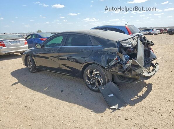 KMHLS4DG5RU745737 2024 HYUNDAI ELANTRA Black Trasero izquierdo