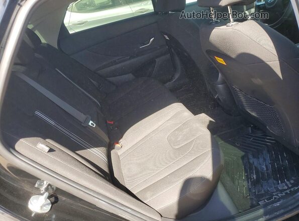 KMHLS4DG5RU745737 2024 HYUNDAI ELANTRA Black Vista de los asientos traseros