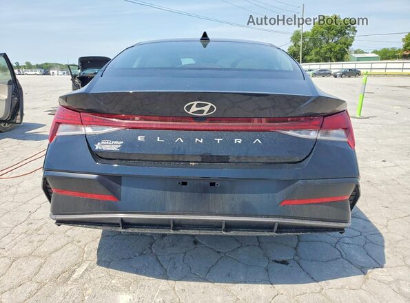 KMHLS4DG5RU780911 2024 HYUNDAI ELANTRA Black Widok z tyłu