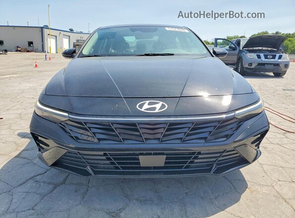 KMHLS4DG5RU780911 2024 HYUNDAI ELANTRA Black Widok z przodu