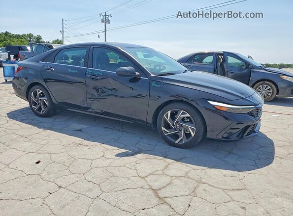 KMHLS4DG5RU780911 2024 HYUNDAI ELANTRA Black Przód prawy