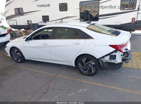 KMHLS4DG5RU802812 2024 HYUNDAI ELANTRA Белый 