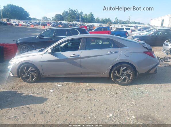 KMHLS4DG5SU000265 2025 HYUNDAI ELANTRA Gray სალონის 360-გრადუსიანი ხედი