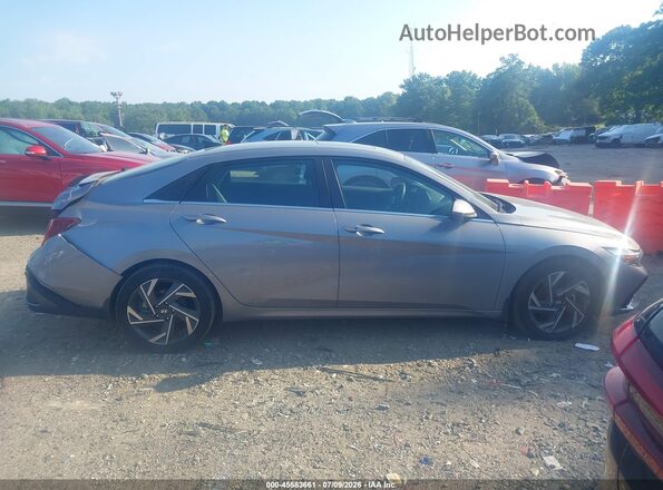 KMHLS4DG5SU000265 2025 HYUNDAI ELANTRA Gray უკანა სალონის ხედი