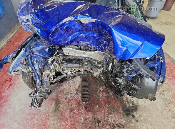 KMHLS4DG5SU882201 2025 HYUNDAI ELANTRA Blue Rear interior view