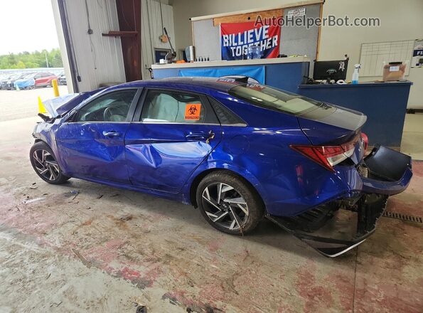KMHLS4DG5SU882201 2025 HYUNDAI ELANTRA Blue 