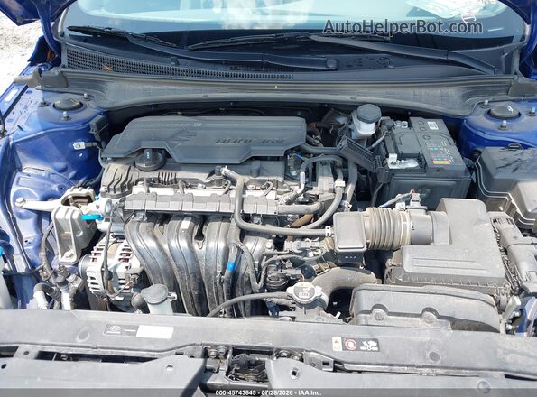 KMHLS4DG5SU943451 2025 HYUNDAI ELANTRA Blue Հետևի տեսք