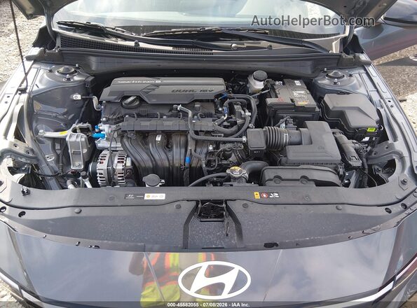 KMHLS4DG5TU213847 2026 HYUNDAI ELANTRA Gray Rear view