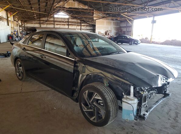 KMHLS4DG6RU657103 2024 HYUNDAI ELANTRA Black Առջևի աջ