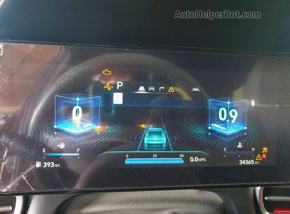 KMHLS4DG6RU657103 2024 HYUNDAI ELANTRA Black Սարքավորումների վահանակի տեսք