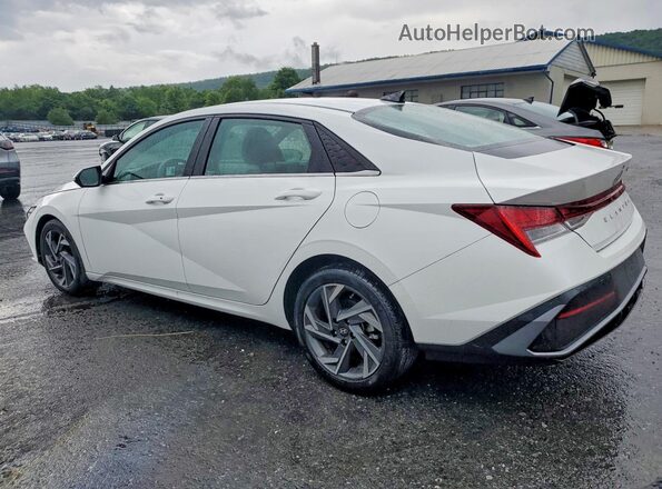 KMHLS4DG6RU753121 2024 HYUNDAI ELANTRA White უკანა მარცხენა