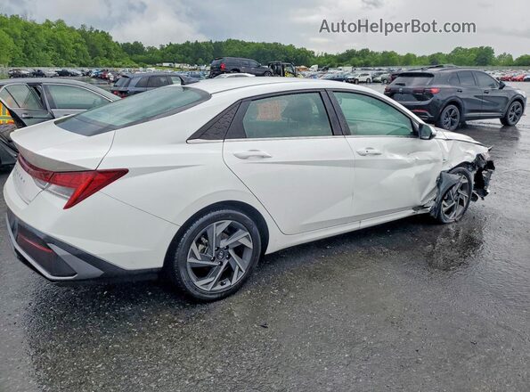 KMHLS4DG6RU753121 2024 HYUNDAI ELANTRA White უკანა მარჯვენა